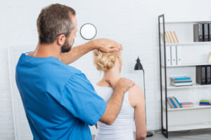 Physical Therapy Falls Church, VA - physical therapist neck and head examination