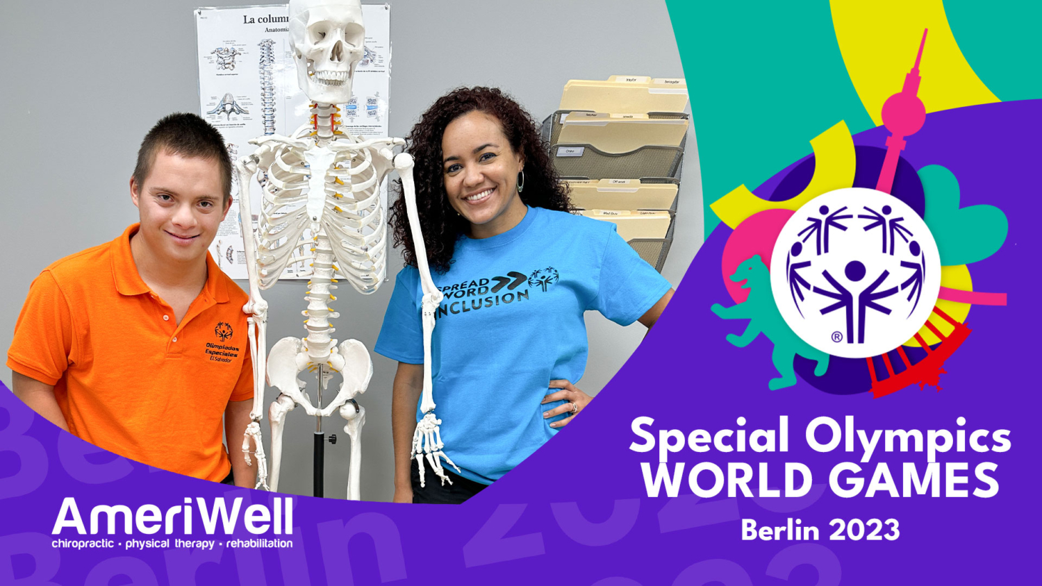 AmeriWell Clinics apoya a los atletas de Olimpiadas Especiales El Salvador en su camino a la grandeza en los Special Olympics World Games Berlin 2023